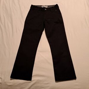 Billabong boys size 5 black chino EUC